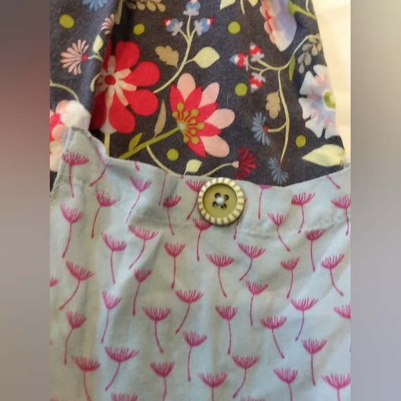 Matilda Jane 435 Girl Dress Tunic Tank Top 12 14 Bright Happy Floral Blue Red - Picture 2 of 11